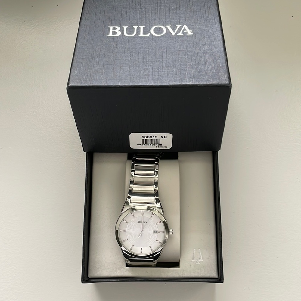 Bulova classic men watch. NEW With TAG 🏷